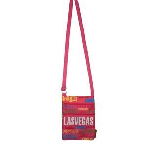 BOVANO USA Las Vegas fun colorful souvenir adjustable strap crossbody purse